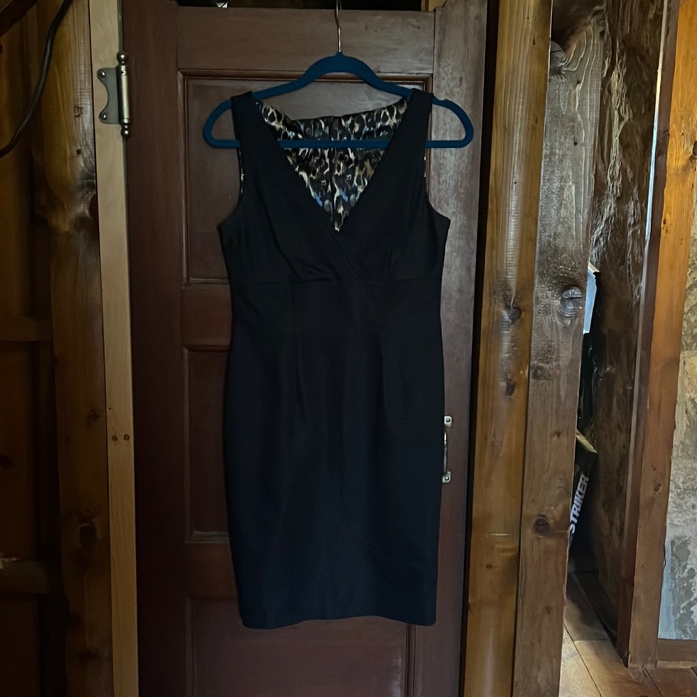 Dark denim bodycon dress